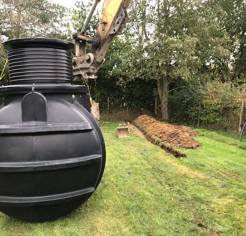 Klargester-Bioficient-Installation-Storrington-West-Sussex