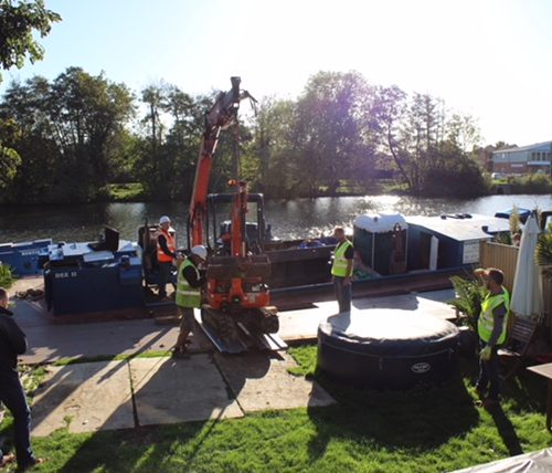 Sunbury-On-Thames-Fire-damaged-Sewage-Treatment-Plant